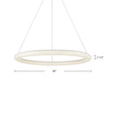 Kuzco Lighting - PD80340-WH-UNV-010 - LED Pendant - Cumulus Minor - White