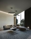 LED Pendant<br /><span style="color:#4AB0CE;">Entrega: 4-10 dias en USA</span><br /><span style="color:#4AB0CE;font-size:60%;">PREGUNTE POR ENTREGA EN PANAMA</span><br />Collection: Cortana<br />Finish: Black