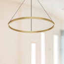 LED Pendant<br /><span style="color:#4AB0CE;">Entrega: 4-10 dias en USA</span><br /><span style="color:#4AB0CE;font-size:60%;">PREGUNTE POR ENTREGA EN PANAMA</span><br />Collection: Cerchio<br />Finish: Brushed Gold