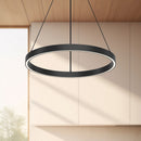 LED Pendant<br /><span style="color:#4AB0CE;">Entrega: 4-10 dias en USA</span><br /><span style="color:#4AB0CE;font-size:60%;">PREGUNTE POR ENTREGA EN PANAMA</span><br />Collection: Cerchio<br />Finish: Black