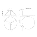 Kuzco Lighting - PD87748-WH-UNV-010 - LED Pendant - Cerchio - White