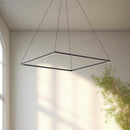 LED Pendant<br /><span style="color:#4AB0CE;">Entrega: 4-10 dias en USA</span><br /><span style="color:#4AB0CE;font-size:60%;">PREGUNTE POR ENTREGA EN PANAMA</span><br />Collection: Piazza<br />Finish: Black