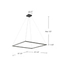 Kuzco Lighting - PD88148-BK-UNV-010 - LED Pendant - Piazza - Black