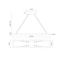 Kuzco Lighting - PD88530-WH-UNV-010 - LED Pendant - Piazza - White