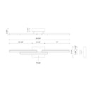 Kuzco Lighting - VL52727-BK-UNV - LED Vanity - Anello Minor - Black