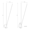 Kuzco Lighting - WS13760-BN-UNV - LED Wall Sconce - Lever - Brushed Nickel