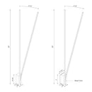 Kuzco Lighting - WS13760-BN-UNV - LED Wall Sconce - Lever - Brushed Nickel