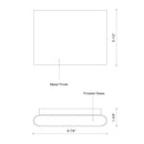 LED Wall Sconce<br /><span style="color:#4AB0CE;">Entrega: 4-10 dias en USA</span><br /><span style="color:#4AB0CE;font-size:60%;">PREGUNTE POR ENTREGA EN PANAMA</span><br />Collection: Slate<br />Finish: Brushed Gold