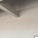 LED Linear Pendant<br /><span style="color:#4AB0CE;">Entrega: 4-10 dias en USA</span><br /><span style="color:#4AB0CE;font-size:60%;">PREGUNTE POR ENTREGA EN PANAMA</span><br />Collection: Vega Minor<br />Finish: Brushed Gold