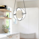 LED Pendant<br /><span style="color:#4AB0CE;">Entrega: 4-10 dias en USA</span><br /><span style="color:#4AB0CE;font-size:60%;">PREGUNTE POR ENTREGA EN PANAMA</span><br />Collection: Aries<br />Finish: Chrome