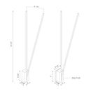 Kuzco Lighting - WS13748-BG-UNV - LED Wall Sconce - Lever - Brushed Gold