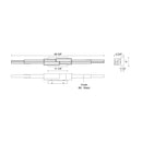 LED Wall Sconce<br /><span style="color:#4AB0CE;">Entrega: 4-10 dias en USA</span><br /><span style="color:#4AB0CE;font-size:60%;">PREGUNTE POR ENTREGA EN PANAMA</span><br />Collection: Enzo<br />Finish: Black