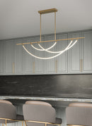 LED Linear Pendant<br /><span style="color:#4AB0CE;">Entrega: 4-10 dias en USA</span><br /><span style="color:#4AB0CE;font-size:60%;">PREGUNTE POR ENTREGA EN PANAMA</span><br />Collection: Aryas<br />Finish: Vintage Brass
