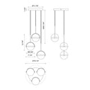 LED Pendant<br /><span style="color:#4AB0CE;">Entrega: 4-10 dias en USA</span><br /><span style="color:#4AB0CE;font-size:60%;">PREGUNTE POR ENTREGA EN PANAMA</span><br />Collection: Globo<br />Finish: Matte Black