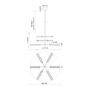 LED Pendant<br /><span style="color:#4AB0CE;">Entrega: 4-10 dias en USA</span><br /><span style="color:#4AB0CE;font-size:60%;">PREGUNTE POR ENTREGA EN PANAMA</span><br />Collection: Astrid<br />Finish: Metal Shade/Urban Bronze