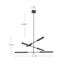 Alora - MP316406UBMS-UNV - LED Pendant - Astrid - Metal Shade/Urban Bronze