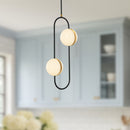 LED Pendant<br /><span style="color:#4AB0CE;">Entrega: 4-10 dias en USA</span><br /><span style="color:#4AB0CE;font-size:60%;">PREGUNTE POR ENTREGA EN PANAMA</span><br />Collection: Tagliato<br />Finish: Matte Black/Brushed Gold