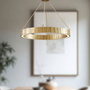 LED Pendant<br /><span style="color:#4AB0CE;">Entrega: 4-10 dias en USA</span><br /><span style="color:#4AB0CE;font-size:60%;">PREGUNTE POR ENTREGA EN PANAMA</span><br />Collection: Kensington<br />Finish: Vintage Brass