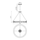 LED Pendant<br /><span style="color:#4AB0CE;">Entrega: 4-10 dias en USA</span><br /><span style="color:#4AB0CE;font-size:60%;">PREGUNTE POR ENTREGA EN PANAMA</span><br />Collection: Kensington<br />Finish: Urban Bronze