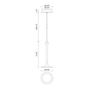 Alora - PD418006BG-UNV - LED Pendant - Issa - Brushed Gold