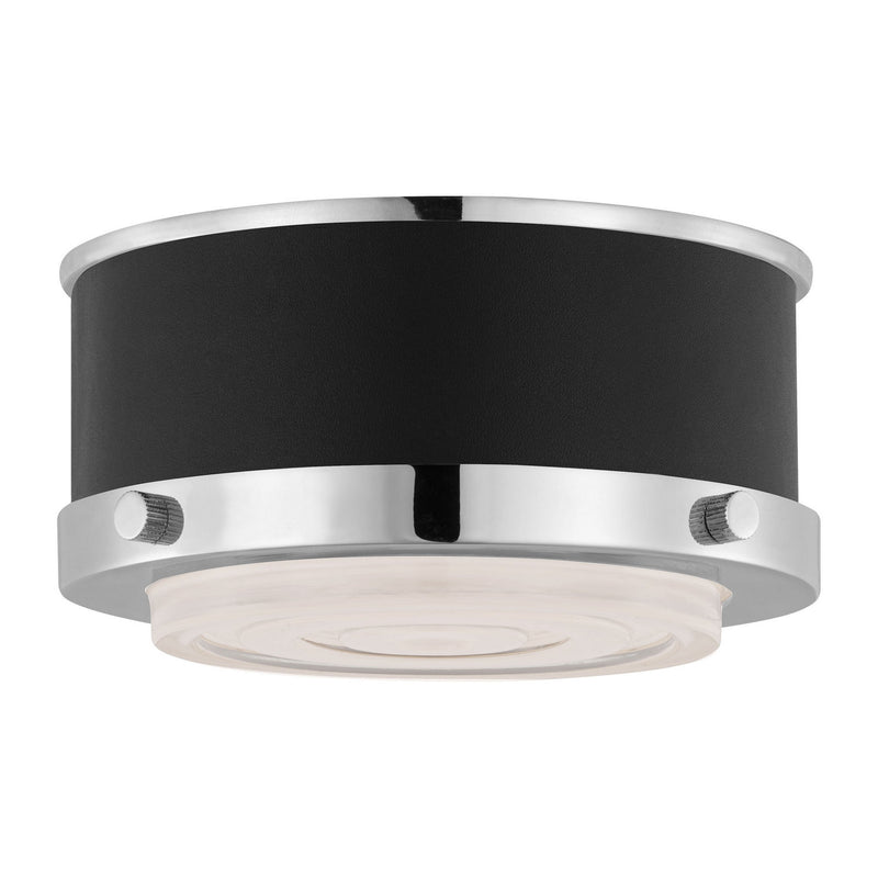 LED Flush Mount<br /><span style="color:#4AB0CE;">Entrega: 4-10 dias en USA</span><br /><span style="color:#4AB0CE;font-size:60%;">PREGUNTE POR ENTREGA EN PANAMA</span><br />Collection: Marlowe<br />Finish: Polished Nickel
