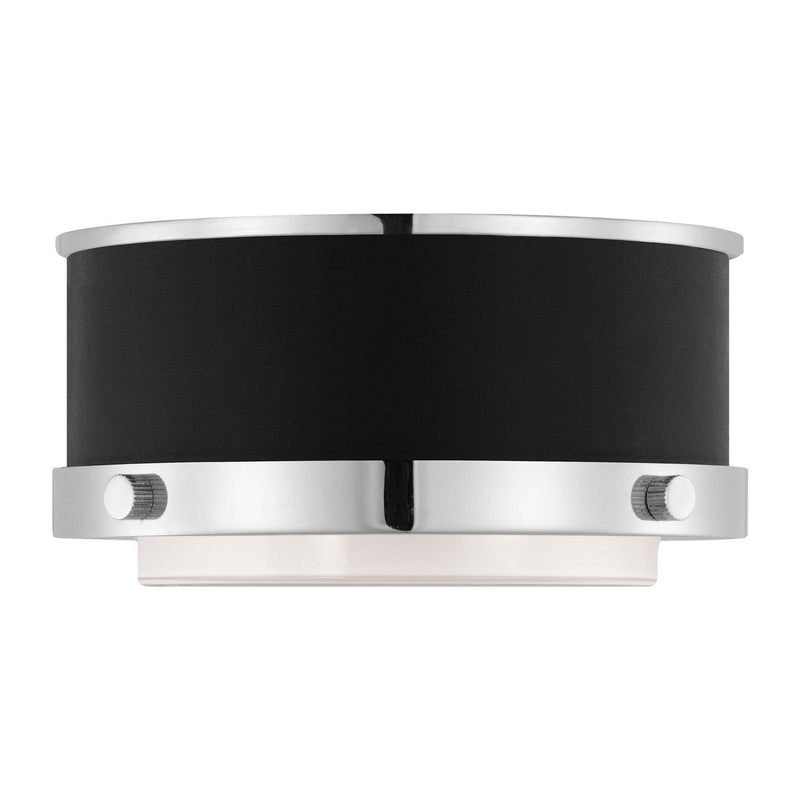 LED Flush Mount<br /><span style="color:#4AB0CE;">Entrega: 4-10 dias en USA</span><br /><span style="color:#4AB0CE;font-size:60%;">PREGUNTE POR ENTREGA EN PANAMA</span><br />Collection: Marlowe<br />Finish: Polished Nickel