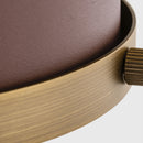 Visual Comfort Studio - LF1071TWB - LED Flush Mount - Marlowe - Time Worn Brass