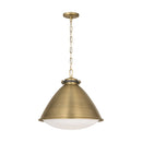 One Light Pendant<br /><span style="color:#4AB0CE;">Entrega: 8-9 semanas en USA</span><br /><span style="color:#4AB0CE;font-size:60%;">PREGUNTE POR ENTREGA EN PANAMA</span><br />Collection: Hayward<br />Finish: Time Worn Brass