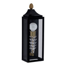 One Light Wall Sconce<br /><span style="color:#4AB0CE;">Entrega: 4-10 dias en USA</span><br /><span style="color:#4AB0CE;font-size:60%;">PREGUNTE POR ENTREGA EN PANAMA</span><br />Collection: Midsummer<br />Finish: Matte Black