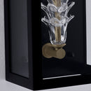 One Light Wall Sconce<br /><span style="color:#4AB0CE;">Entrega: 4-10 dias en USA</span><br /><span style="color:#4AB0CE;font-size:60%;">PREGUNTE POR ENTREGA EN PANAMA</span><br />Collection: Midsummer<br />Finish: Matte Black