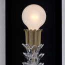 One Light Wall Sconce<br /><span style="color:#4AB0CE;">Entrega: 4-10 dias en USA</span><br /><span style="color:#4AB0CE;font-size:60%;">PREGUNTE POR ENTREGA EN PANAMA</span><br />Collection: Midsummer<br />Finish: Matte Black