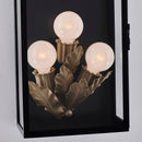 Three Light Wall Sconce<br /><span style="color:#4AB0CE;">Entrega: 4-10 dias en USA</span><br /><span style="color:#4AB0CE;font-size:60%;">PREGUNTE POR ENTREGA EN PANAMA</span><br />Collection: Marge<br />Finish: Matte Black