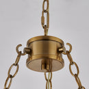 12 Light Chandelier<br /><span style="color:#4AB0CE;">Entrega: 4-10 dias en USA</span><br /><span style="color:#4AB0CE;font-size:60%;">PREGUNTE POR ENTREGA EN PANAMA</span><br />Collection: Duet<br />Finish: Vintage Brass