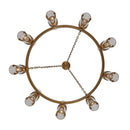 18 Light Chandelier<br /><span style="color:#4AB0CE;">Entrega: 4-10 dias en USA</span><br /><span style="color:#4AB0CE;font-size:60%;">PREGUNTE POR ENTREGA EN PANAMA</span><br />Collection: Duet<br />Finish: Vintage Brass