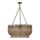 Six Light Pendant<br /><span style="color:#4AB0CE;">Entrega: 11-12 semanas en USA</span><br /><span style="color:#4AB0CE;font-size:60%;">PREGUNTE POR ENTREGA EN PANAMA</span><br />Collection: Camellia<br />Finish: Winter Brass