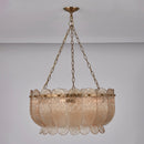 Six Light Pendant<br /><span style="color:#4AB0CE;">Entrega: 11-12 semanas en USA</span><br /><span style="color:#4AB0CE;font-size:60%;">PREGUNTE POR ENTREGA EN PANAMA</span><br />Collection: Camellia<br />Finish: Winter Brass