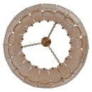 Six Light Pendant<br /><span style="color:#4AB0CE;">Entrega: 11-12 semanas en USA</span><br /><span style="color:#4AB0CE;font-size:60%;">PREGUNTE POR ENTREGA EN PANAMA</span><br />Collection: Camellia<br />Finish: Winter Brass