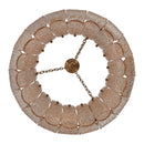 Six Light Pendant<br /><span style="color:#4AB0CE;">Entrega: 11-12 semanas en USA</span><br /><span style="color:#4AB0CE;font-size:60%;">PREGUNTE POR ENTREGA EN PANAMA</span><br />Collection: Camellia<br />Finish: Winter Brass