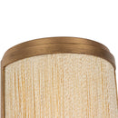 Kalco - 526821PABMG - Two Light Wall Sconce - Button - Pearlized Antique Brass Modern Gold