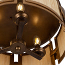 Three Light Semi-Flush Mount<br /><span style="color:#4AB0CE;">Entrega: 4-10 dias en USA</span><br /><span style="color:#4AB0CE;font-size:60%;">PREGUNTE POR ENTREGA EN PANAMA</span><br />Collection: Button<br />Finish: Pearlized Antique Brass/Modern Gold