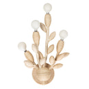 Four Light Wall Sconce<br /><span style="color:#4AB0CE;">Entrega: 4-10 dias en USA</span><br /><span style="color:#4AB0CE;font-size:60%;">PREGUNTE POR ENTREGA EN PANAMA</span><br />Collection: Branche<br />Finish: Warm Ivory