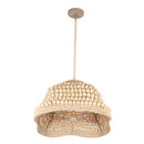 Six Light Pendant<br /><span style="color:#4AB0CE;">Entrega: 4-10 dias en USA</span><br /><span style="color:#4AB0CE;font-size:60%;">PREGUNTE POR ENTREGA EN PANAMA</span><br />Collection: Coaxial<br />Finish: Jute
