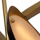 Kalco - 527261BGZ - LED Island Pendant - Onyx - Brushed Gold/Satin Bronze