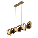LED Island Pendant<br /><span style="color:#4AB0CE;">Entrega: 0-1 semanas en USA</span><br /><span style="color:#4AB0CE;font-size:60%;">PREGUNTE POR ENTREGA EN PANAMA</span><br />Collection: Onyx<br />Finish: Brushed Gold/Satin Bronze