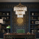 15 Light Pendant<br /><span style="color:#4AB0CE;">Entrega: 4-10 dias en USA</span><br /><span style="color:#4AB0CE;font-size:60%;">PREGUNTE POR ENTREGA EN PANAMA</span><br />Collection: Social Club<br />Finish: Havana Gold
