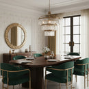 15 Light Pendant<br /><span style="color:#4AB0CE;">Entrega: 4-10 dias en USA</span><br /><span style="color:#4AB0CE;font-size:60%;">PREGUNTE POR ENTREGA EN PANAMA</span><br />Collection: Social Club<br />Finish: Havana Gold