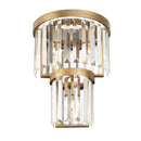 Three Light Wall Sconce<br /><span style="color:#4AB0CE;">Entrega: 4-10 dias en USA</span><br /><span style="color:#4AB0CE;font-size:60%;">PREGUNTE POR ENTREGA EN PANAMA</span><br />Collection: Social Club<br />Finish: Havana Gold