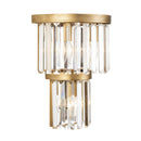 Varaluz - 297W03HG - Three Light Wall Sconce - Social Club - Havana Gold