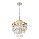 Five Light Chandelier<br /><span style="color:#4AB0CE;">Entrega: 4-10 dias en USA</span><br /><span style="color:#4AB0CE;font-size:60%;">PREGUNTE POR ENTREGA EN PANAMA</span><br />Collection: Kalani<br />Finish: French Gold
