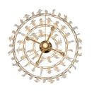 Five Light Chandelier<br /><span style="color:#4AB0CE;">Entrega: 4-10 dias en USA</span><br /><span style="color:#4AB0CE;font-size:60%;">PREGUNTE POR ENTREGA EN PANAMA</span><br />Collection: Kalani<br />Finish: French Gold